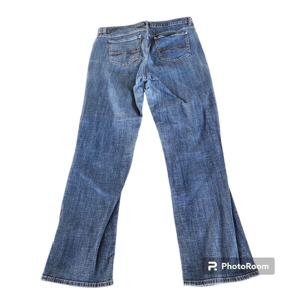 Riders By Lee Straight Leg Jeans Womens SZ 35 Casual Everyday Western Flare - Picture 2 of 4